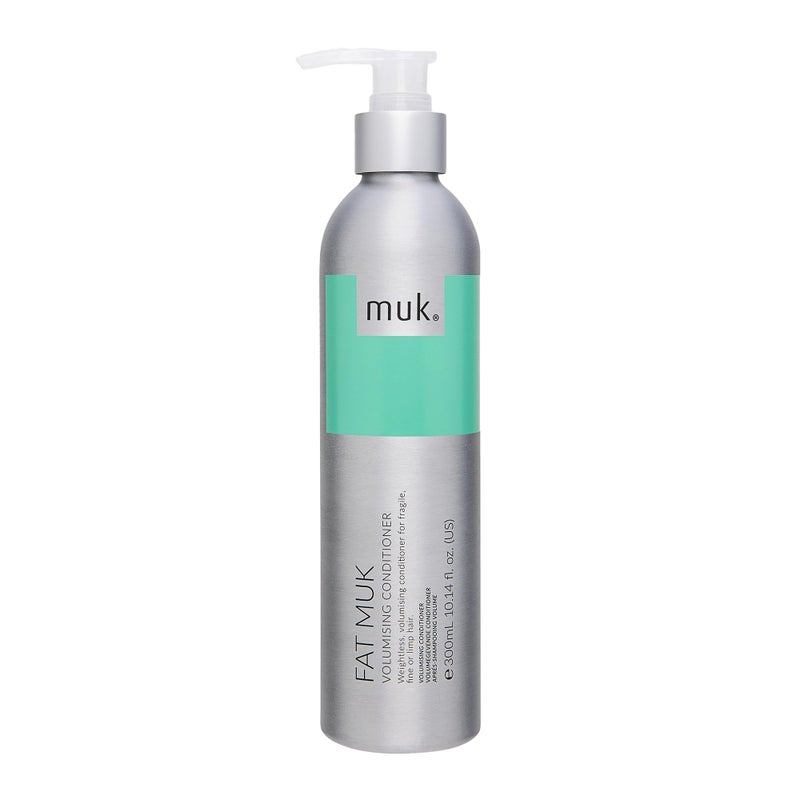 MUK. Fat Volumising Conditioner for Fragile, Fine, Limp Hair - Thickening and Volume Conditioner with Weightless Moisture for Fuller, Stronger Hair with Enhanced Volume and Shine, 300ml - Image 1